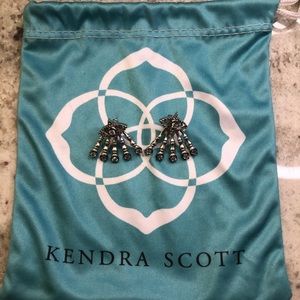 Kendra Scott silver earrings
